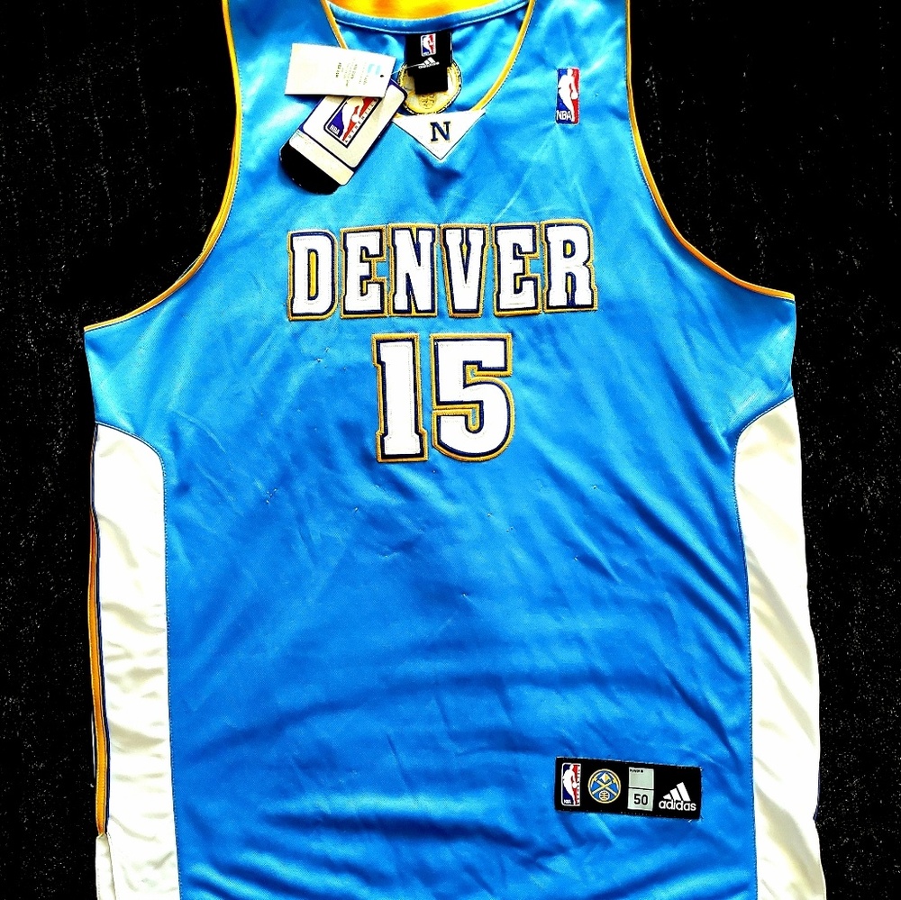 🔥THROWBACK CARMELO ANTHONY DENVER NUGGETS JERSEY!